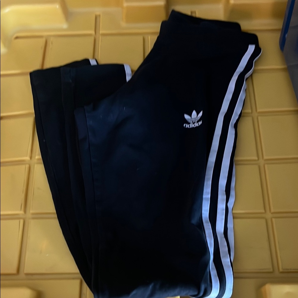 Adidas womens Black Track Pants